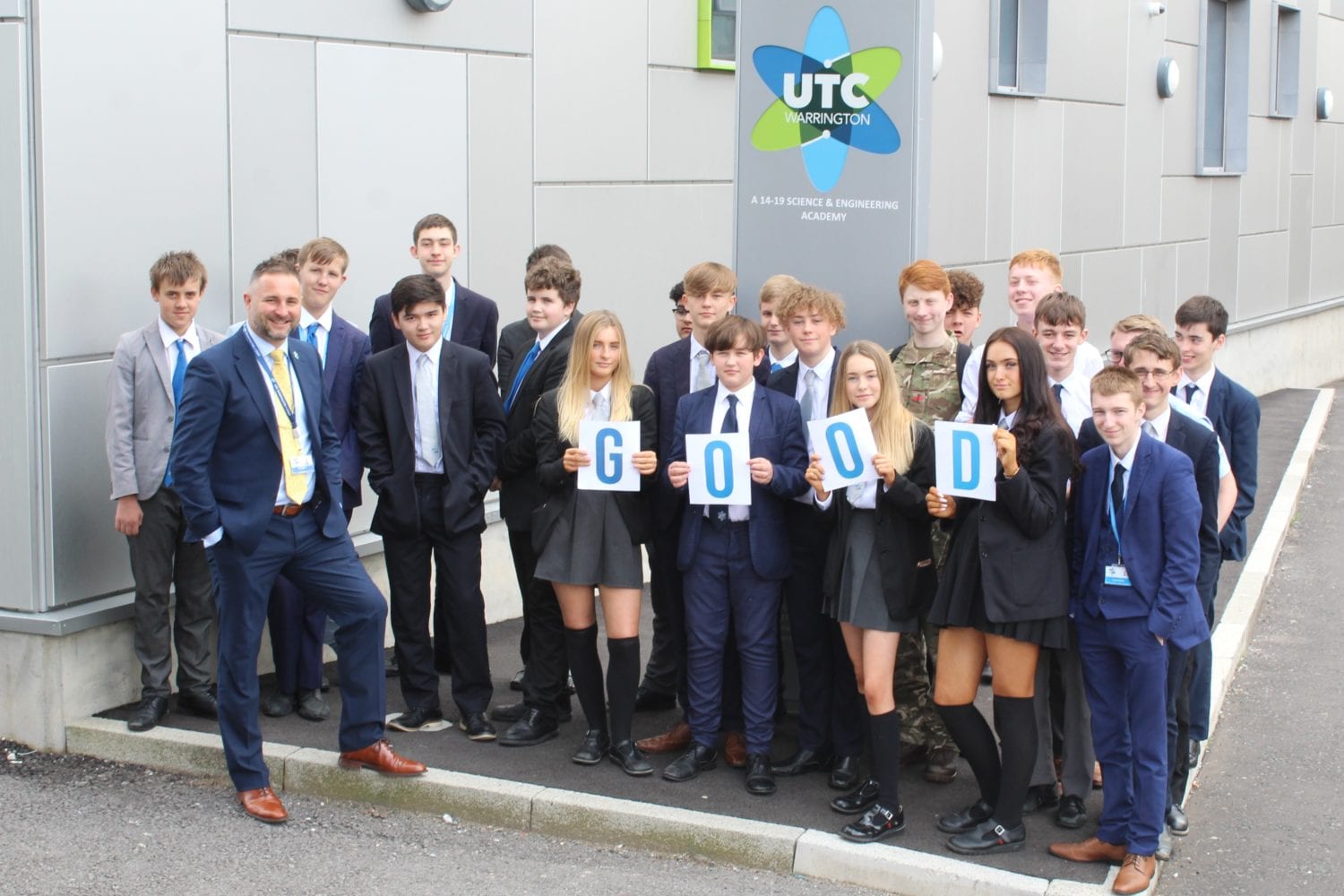 UTC Warrington celebrates ‘good’ rating in first ever Ofsted report.